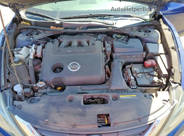 1N4BL3AP2GC163938 2016 NISSAN ALTIMA Синий Вид задней части салона