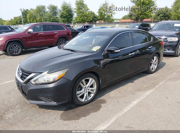 1N4BL3AP2HC211262 2017 NISSAN ALTIMA Black Առջևի ձախ երեք քառորդ տեսարան