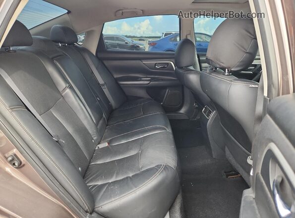 1N4BL3AP4GC112411 2016 NISSAN ALTIMA Коричневый Вид задних сидений