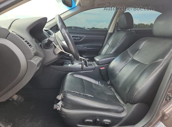 1N4BL3AP4GC112411 2016 NISSAN ALTIMA Коричневый Вид салона спереди