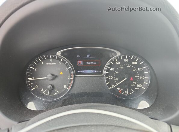 1N4BL3AP4GC112411 2016 NISSAN ALTIMA Коричневый Вид щитка приборов