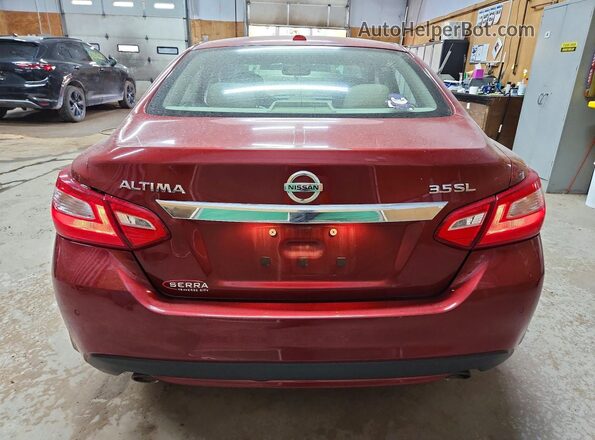 1N4BL3AP4GC128141 2016 NISSAN ALTIMA Burgundy Հետևի տեսք