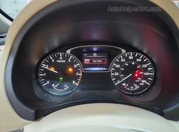 1N4BL3AP4GC128141 2016 NISSAN ALTIMA Burgundy Սարքավորումների վահանակի տեսք