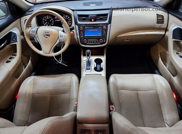 1N4BL3AP4GC128141 2016 NISSAN ALTIMA Burgundy Առջևի վահանակի տեսք
