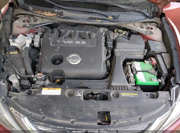 1N4BL3AP4GC138622 2016 NISSAN ALTIMA Red Widok z tyłu