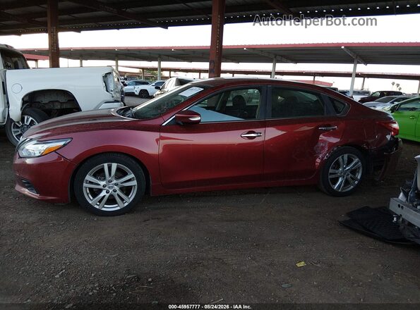1N4BL3AP4GC138622 2016 NISSAN ALTIMA Red Widok wnętrza 360 stopni