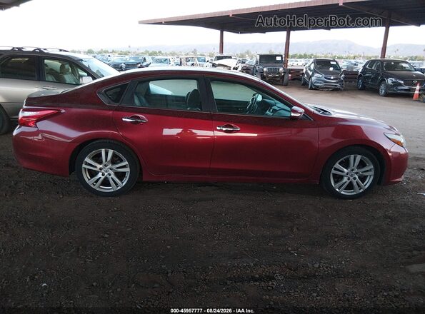 1N4BL3AP4GC138622 2016 NISSAN ALTIMA Red Widok wnętrza z tyłu