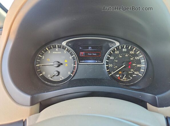 1N4BL3AP4GC269565 2016 NISSAN ALTIMA White Սարքավորումների վահանակի տեսք