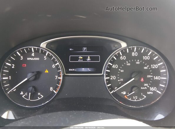 1N4BL3AP4HC242612 2017 NISSAN ALTIMA Black Հետևի նստատեղերի տեսք