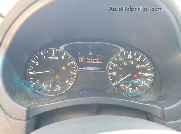 1N4BL3AP5GC248661 2016 NISSAN ALTIMA Gray Instrument cluster view