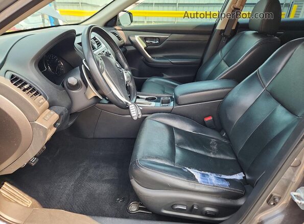 1N4BL3AP5HC115125 2017 NISSAN ALTIMA Gray წინა სალონის ხედი