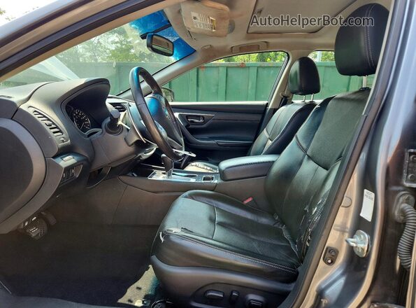 1N4BL3AP5HC201616 2017 NISSAN ALTIMA Серый Вид салона спереди