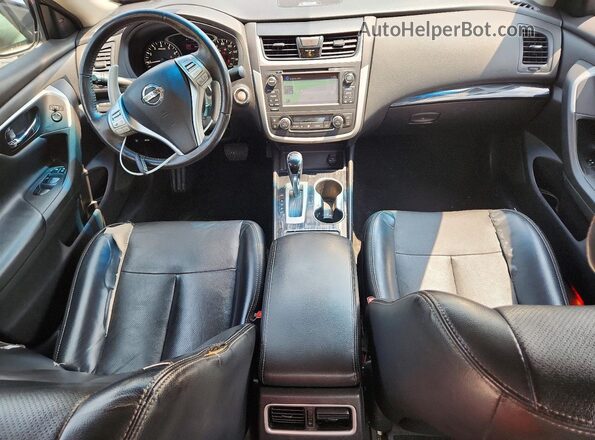 1N4BL3AP5HC201616 2017 NISSAN ALTIMA Серый Вид панели приборов