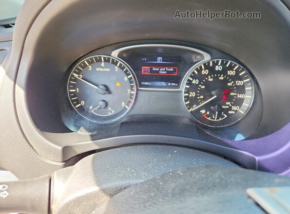 1N4BL3AP6GC126424 2016 NISSAN ALTIMA Черный Вид щитка приборов