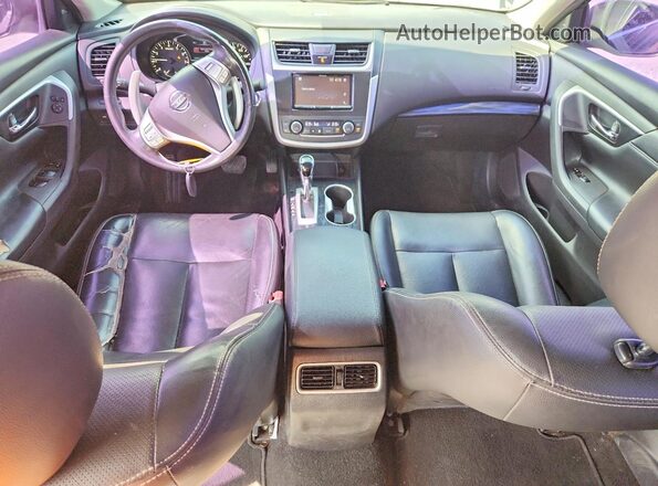 1N4BL3AP6GC126424 2016 NISSAN ALTIMA Черный Вид панели приборов