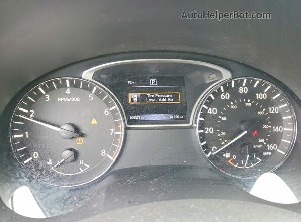 1N4BL3AP6GC259135 2016 NISSAN ALTIMA Black Vista del cuadro de instrumentos