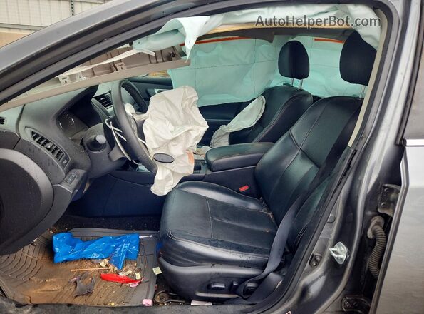 1N4BL3AP7HC196547 2017 NISSAN ALTIMA Gray Widok wnętrza z przodu