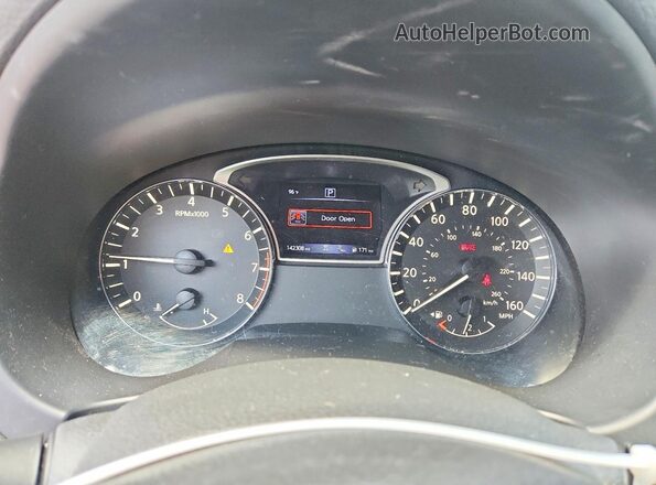 1N4BL3AP9GC188884 2016 NISSAN ALTIMA Silver Vista del cuadro de instrumentos
