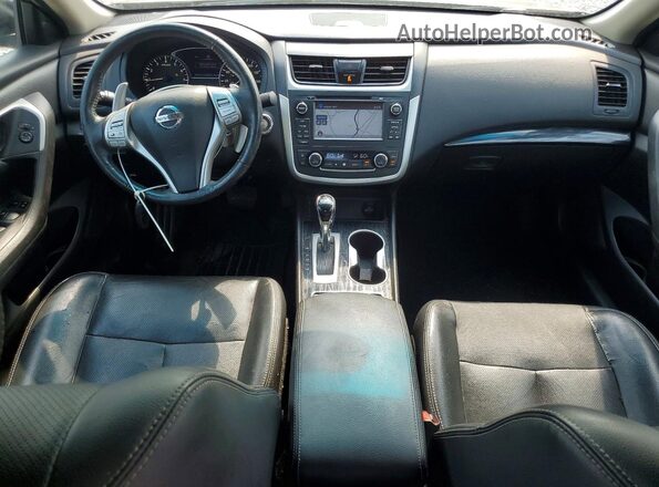 1N4BL3AP9HC170905 2017 NISSAN ALTIMA Brown Dashboard view