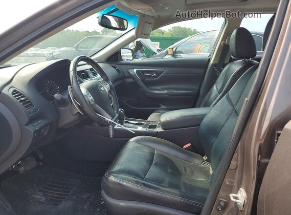 1N4BL3AP9HC170905 2017 NISSAN ALTIMA Brown Front interior view