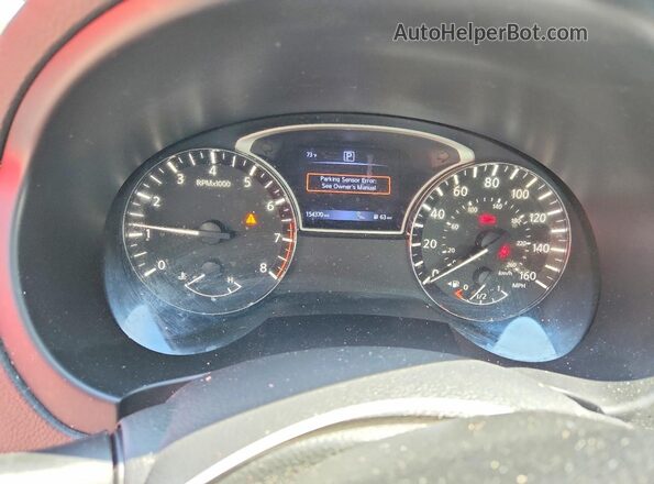 1N4BL3APXHC134088 2017 NISSAN ALTIMA Silver Vista del cuadro de instrumentos