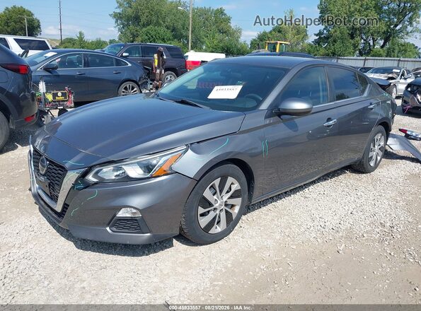 1N4BL4BV0KC214414 2019 NISSAN ALTIMA Серый Передняя левая четверть