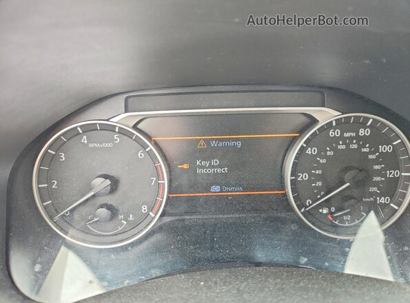 1N4BL4BV0LC223437 2020 NISSAN ALTIMA White Instrument cluster view