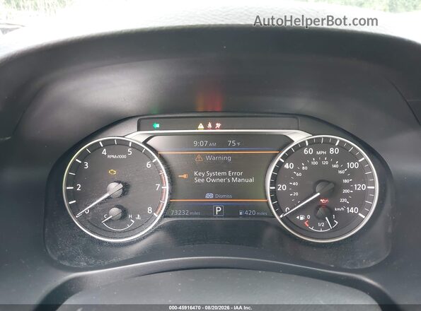 1N4BL4BV0LC254316 2020 NISSAN ALTIMA Blue Widok tylnych siedzeń