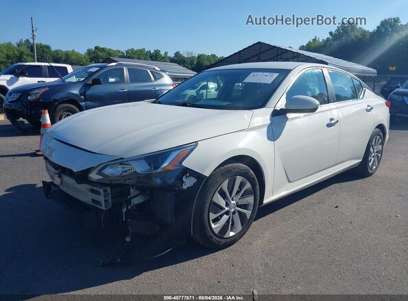 1N4BL4BV0LC276297 2020 NISSAN ALTIMA White წინა მარცხენა ხედი სამი მეოთხედიდან