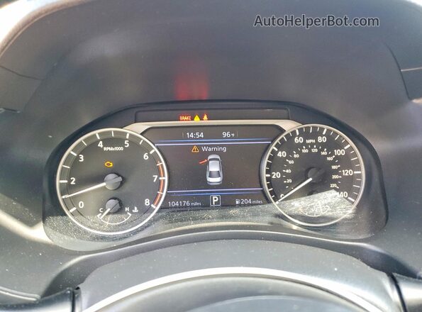 1N4BL4BV0LC280463 2020 NISSAN ALTIMA Blue Instrument cluster view