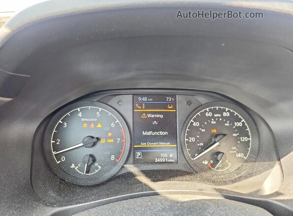 1N4BL4BV0SN313190 2025 NISSAN ALTIMA Charcoal Սարքավորումների վահանակի տեսք