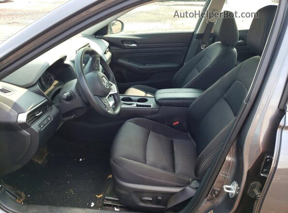 1N4BL4BV1KC138685 2019 NISSAN ALTIMA Gray Вид салону спереду