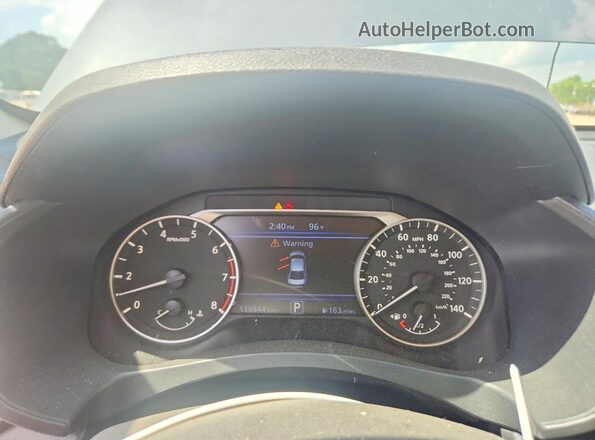 1N4BL4BV1KC191483 2019 NISSAN ALTIMA Gray Սարքավորումների վահանակի տեսք