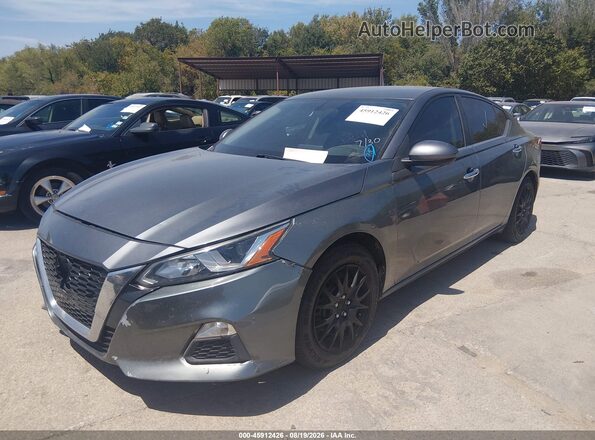 1N4BL4BV1KC240861 2019 NISSAN ALTIMA Gray Առջևի ձախ երեք քառորդ տեսարան
