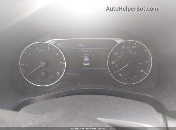 1N4BL4BV1KC240861 2019 NISSAN ALTIMA Gray Հետևի նստատեղերի տեսք