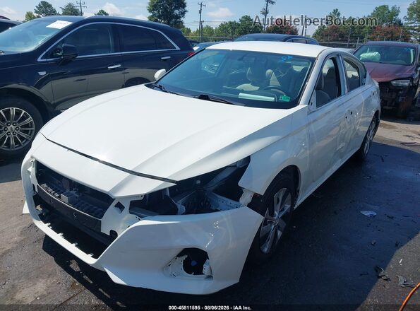 1N4BL4BV1LC223351 2020 NISSAN ALTIMA White წინა მარცხენა ხედი სამი მეოთხედიდან
