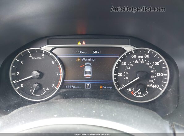 1N4BL4BV1LC272999 2020 NISSAN ALTIMA Gray Widok tylnych siedzeń