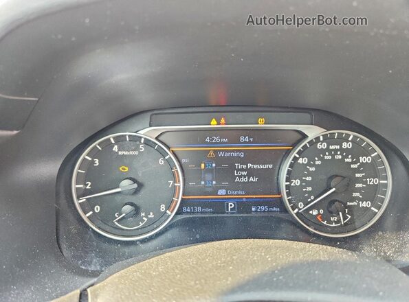 1N4BL4BV2KC166351 2019 NISSAN ALTIMA Silver Вид щитка приладів