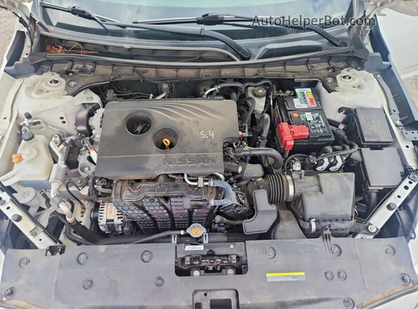1N4BL4BV2KC219713 2019 NISSAN ALTIMA White Widok wnętrza z tyłu