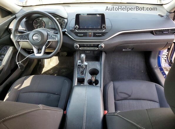1N4BL4BV2LC210639 2020 NISSAN ALTIMA Blue წინა პანელის ხედი