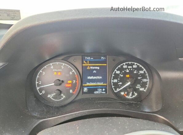 1N4BL4BV2MN312268 2021 NISSAN ALTIMA Белый Вид щитка приборов