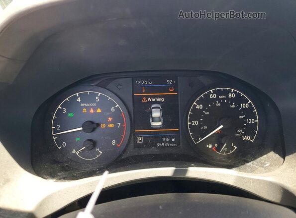1N4BL4BV2NN424070 2022 NISSAN ALTIMA Blue Սարքավորումների վահանակի տեսք