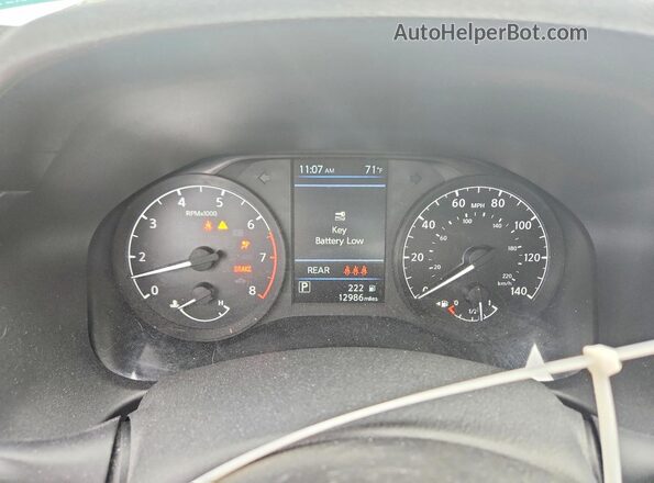 1N4BL4BV2PN379618 2023 NISSAN ALTIMA White Вид щитка приладів