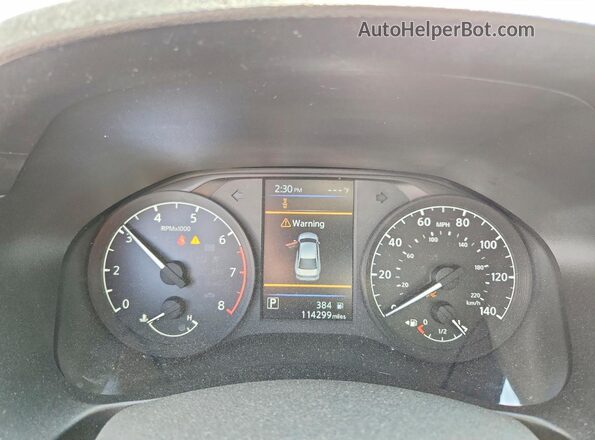 1N4BL4BV2PN419955 2023 NISSAN ALTIMA Silver Vista del cuadro de instrumentos