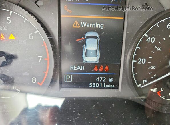 1N4BL4BV2RN409350 2024 NISSAN ALTIMA Blue ხელსაწყოთა პანელის ხედი