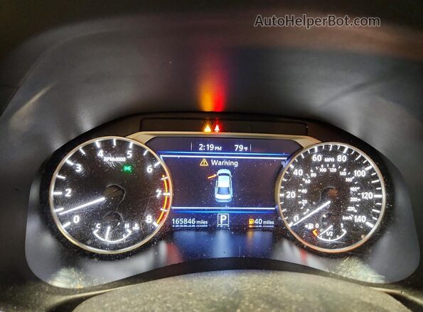 1N4BL4BV3LC240409 2020 NISSAN ALTIMA Silver Widok zestawu wskaźników