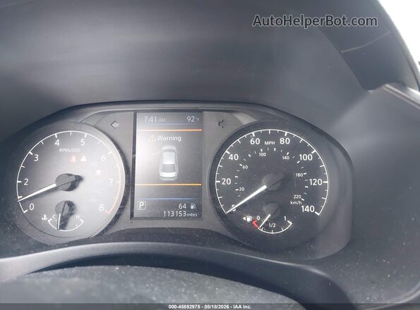 1N4BL4BV3NN338718 2022 NISSAN ALTIMA Gray უკანა სავარძლების ხედი