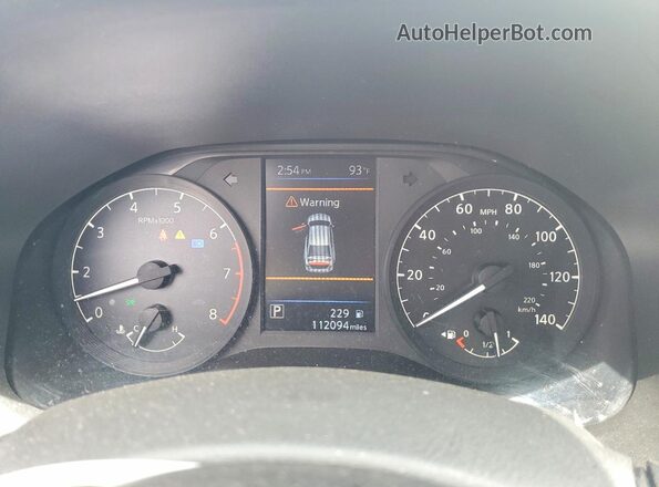 1N4BL4BV3PN398632 2023 NISSAN ALTIMA Серый Вид щитка приборов