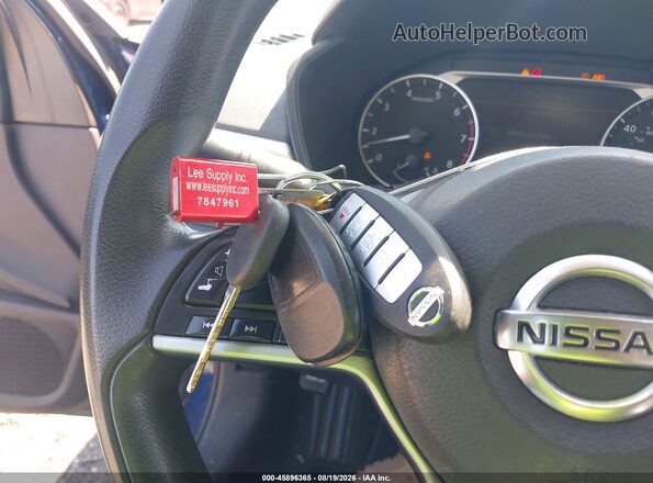 1N4BL4BV4KC131133 2019 NISSAN ALTIMA Синий Вид панели приборов