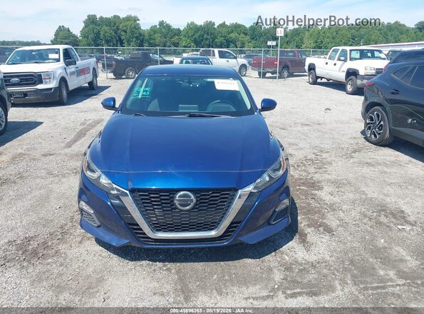 1N4BL4BV4KC131133 2019 NISSAN ALTIMA Синий Вид щитка приборов
